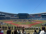 ZOZOマリンスタジアムで開会式がありました。